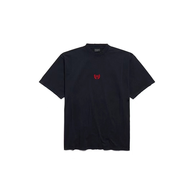 9a+ quality balenciaga wheat double b embroidered t shirt